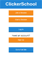 Mobile Screenshot of clickerschool.com